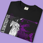 Lady Dimitrescu graphic tee inspired by Resident Evil Village, perfect for horror fans and streetwear lovers.
