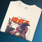 "Vintage style Yu-Gi-Oh shirt for anime fans with Dark Magician duel theme"