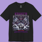 Unisex Mythology T-shirt for Gamer and Piratecore fans.