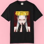 Tao Saotome manga-inspired streetwear tee from Gokurakugai, perfect for anime fans.