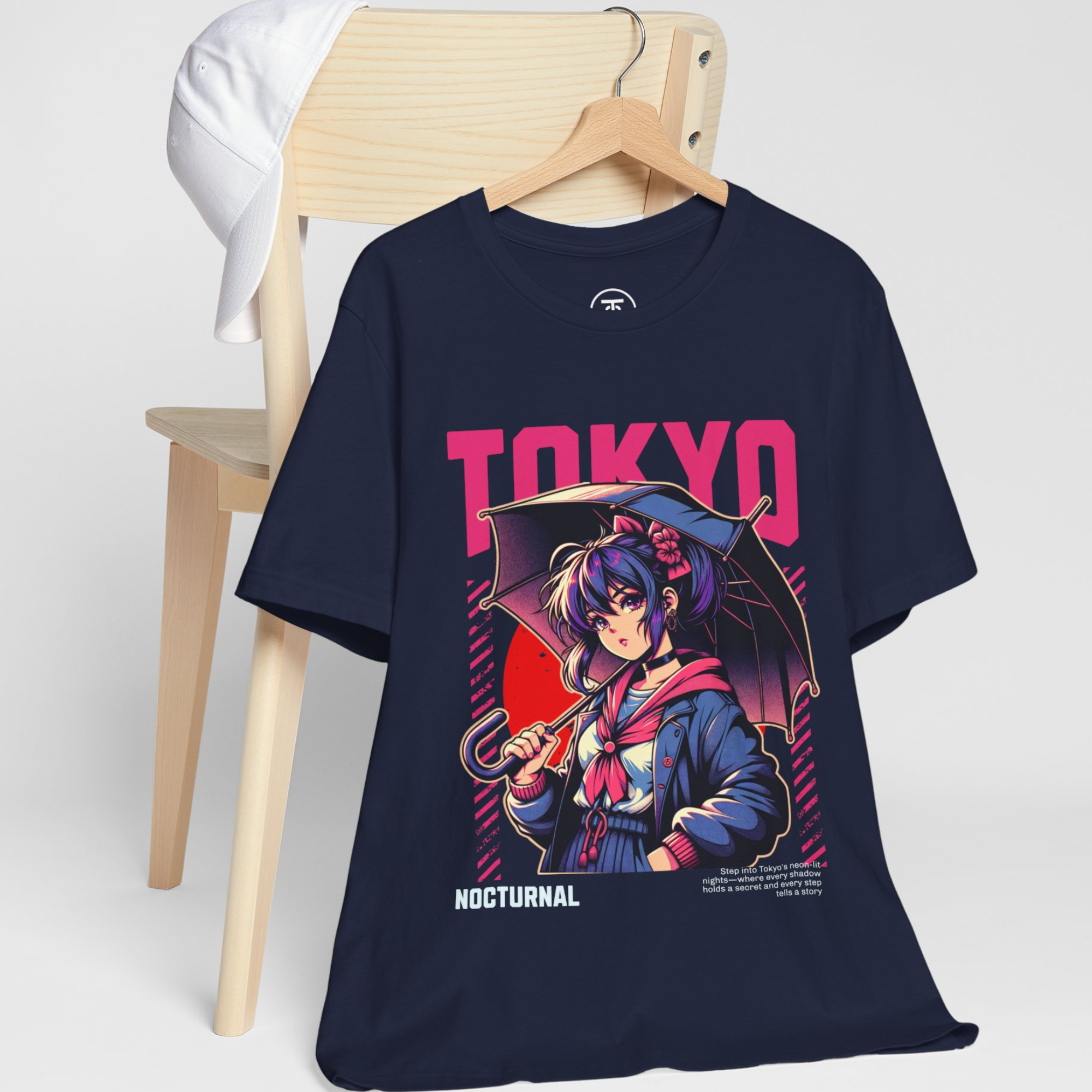 "Tokyo anime girl shirt perfect for otaku fashion, Japanese culture and streetwear fans"