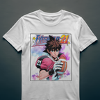 Streetwear anime t-shirt inspired by Eyeshield 21 sports manga.