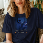 "Sad aesthetic lo-fi anime graphic tee for fans of Japanese streetwear and emotional rainy night art"
