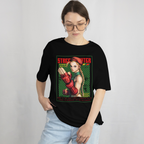 Anime-inspired Cammy White T-shirt with bold fighting game artwork