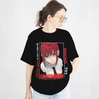 Chainsaw Man anime merch Makima graphic T-shirt for men and women otaku