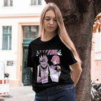 "Anime fan clothing – Bleach Kenpachi and Yachiru manga style T-shirt"