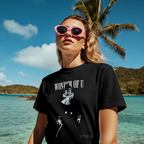 JoJo’s Bizarre Adventure aesthetic T-shirt with mysterious Wonder of U artwork