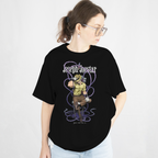 Unique JoJo anime t-shirt with Joseph Joestar in action, perfect for manga collectors.
