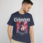 Sexy anime girl with katana sword on black t-shirt, perfect for otaku fashion lovers