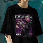 "Street Fighter Juri Han fan merchandise t-shirt, ideal for anime convention outfits"