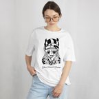 "Anime t-shirt featuring Perona from One Piece with gothic Lolita inspired art"