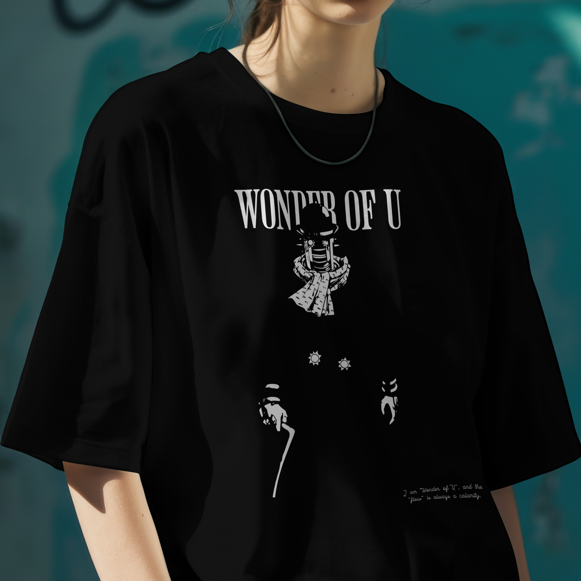 Streetwear inspired Wonder of U JoJo tee for Japanese anime fashion lovers
