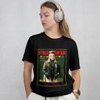 Cammy White anime streetwear shirt inspired by Street Fighter, stylish gaming apparel for retro arcade lovers.