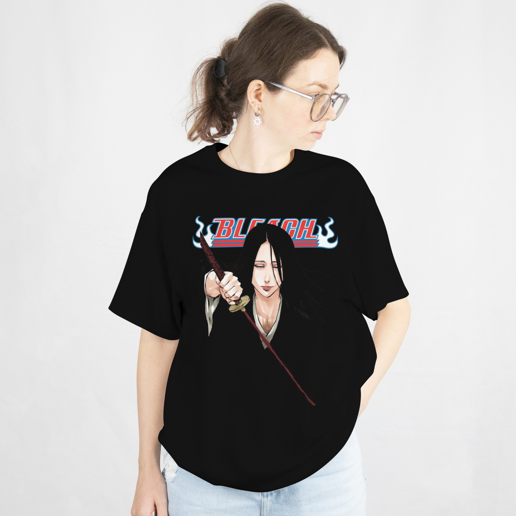 "Bleach Unohana T-shirt anime fan apparel perfect for otaku fashion style"