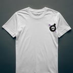 "Manga graphic tee One Piece Brook piano design for anime lovers"