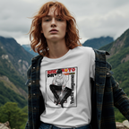 Anime streetwear graphic tee showcasing Yoichi Nagumo from the Sakamoto Days manga