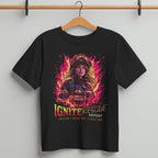 Firefighter Woman Shirt | Bold Female Hero Graphic Tee